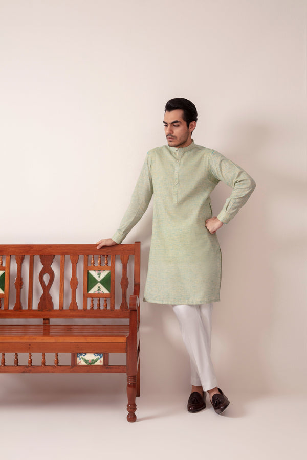 GREEN IRISH KURTA PAJAMA